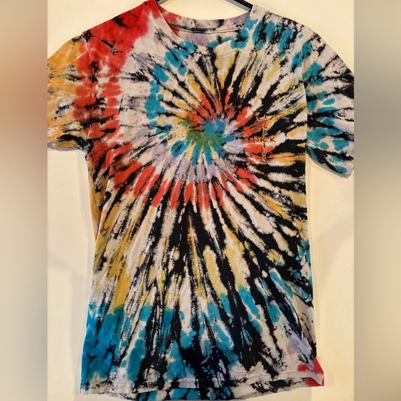 Travis Scott Highest in the Room Tie Dye T-Shirt - Picture 2 of 5